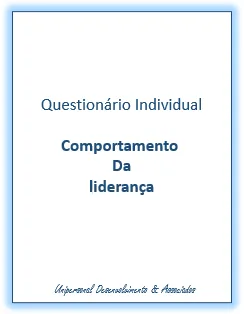 Copertina del Questionario Individuale Comportamento della Leadership